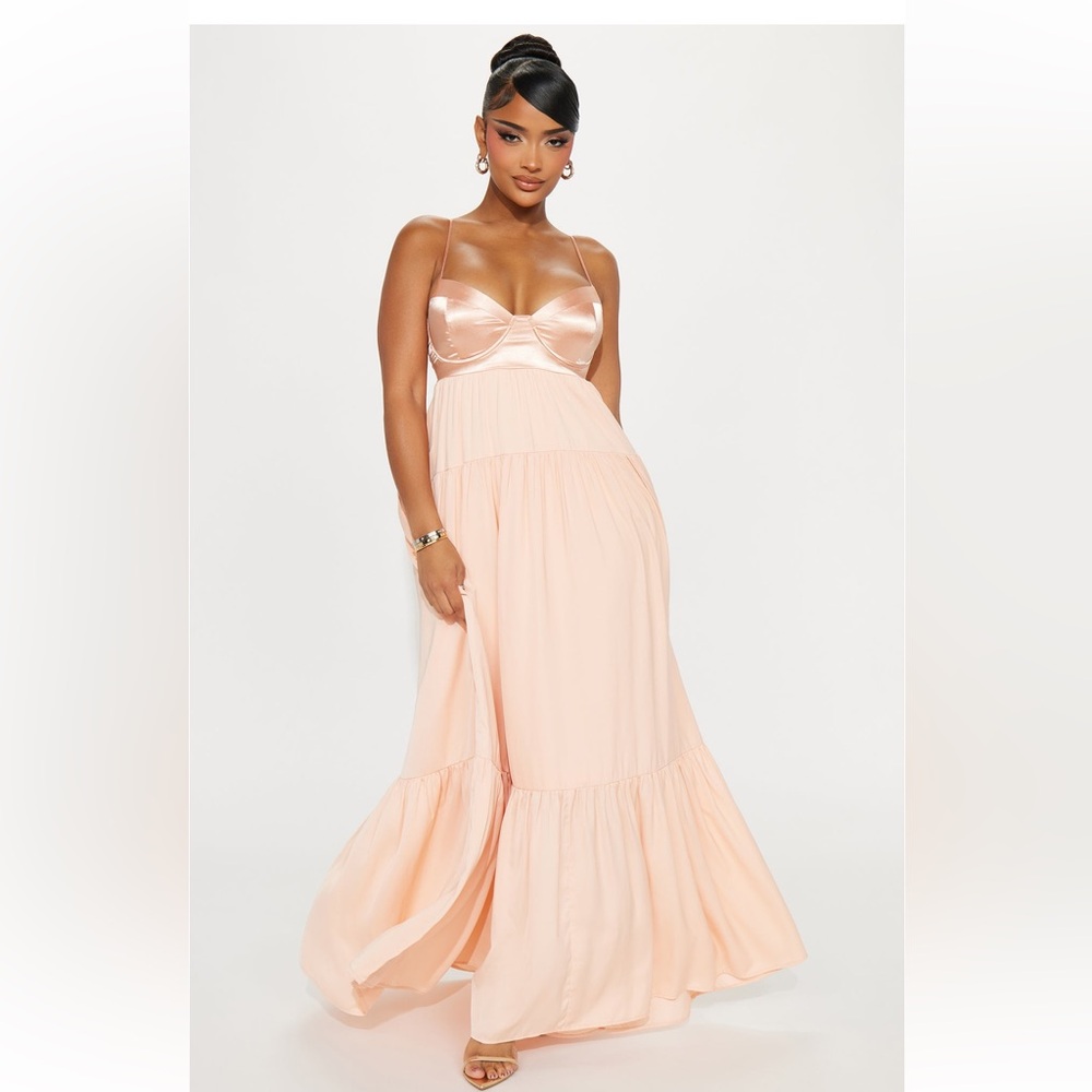 Satin Maxi Dress
